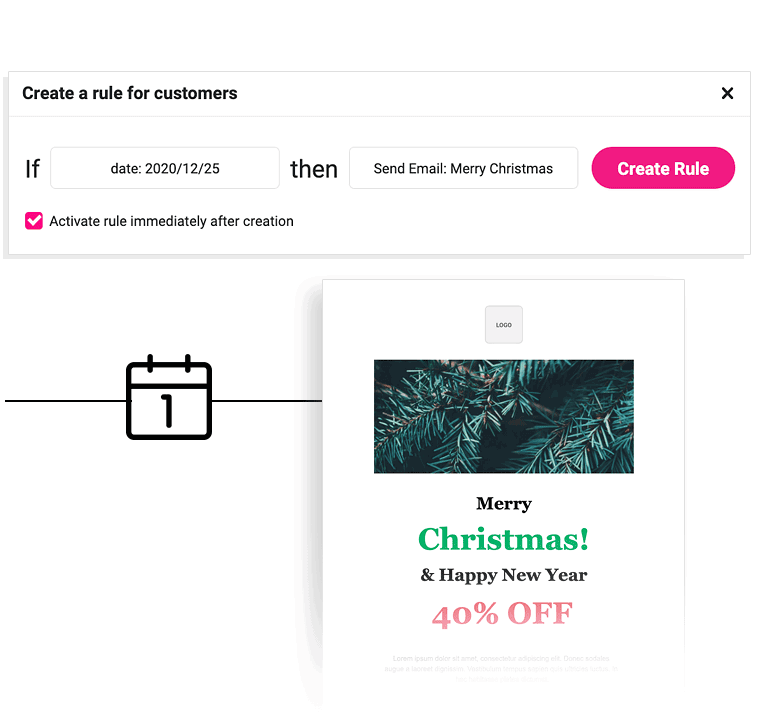 marketing for wordpress automation rule example christmas 1