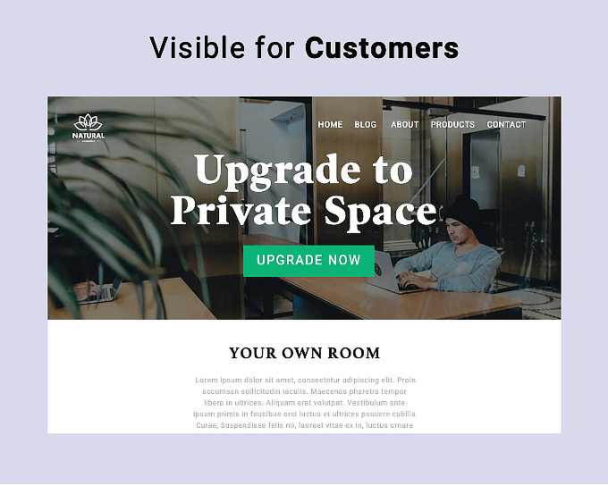 Website Personalization for WordPress - customer