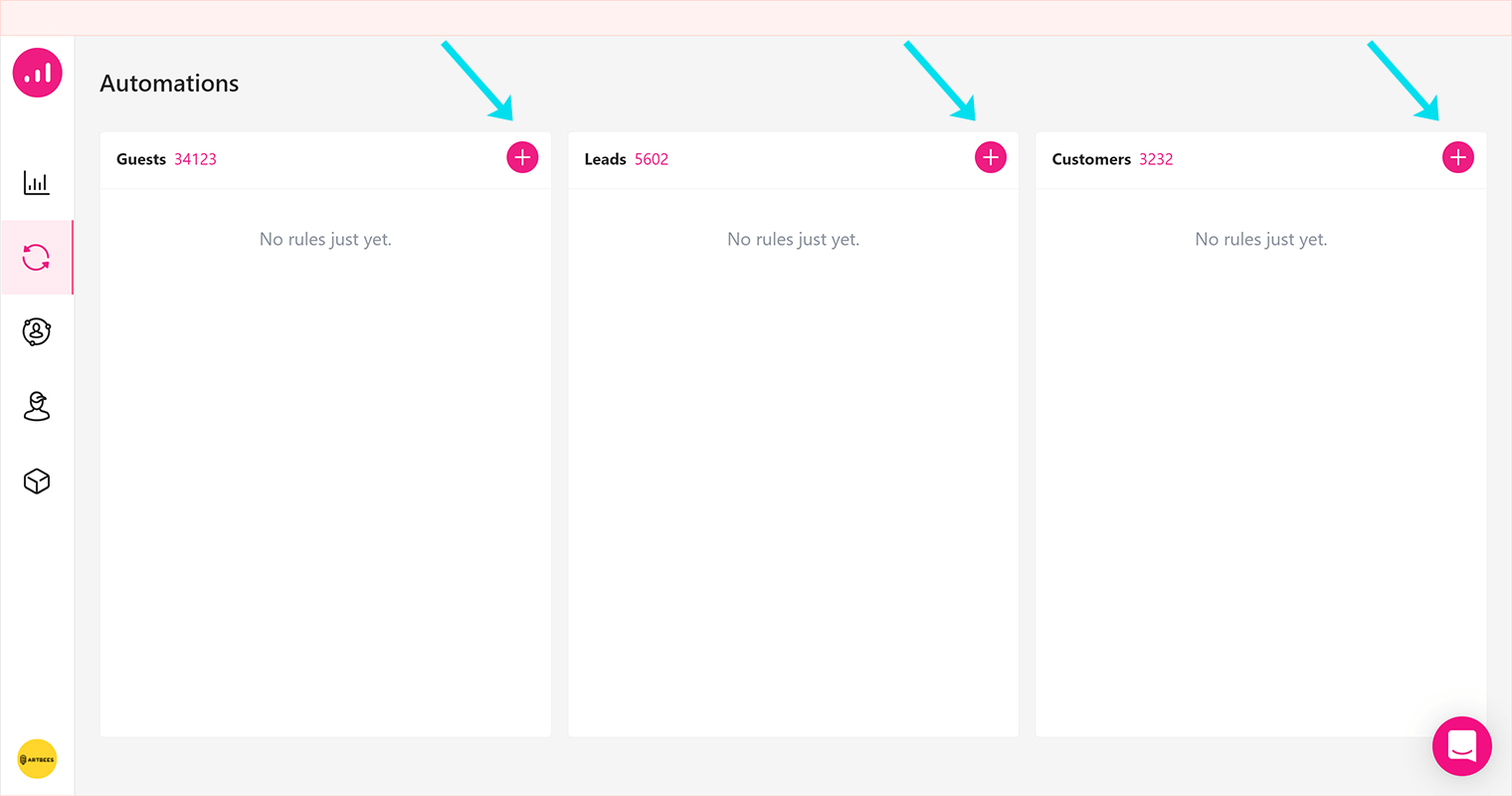 exit intent popups with Growmatik