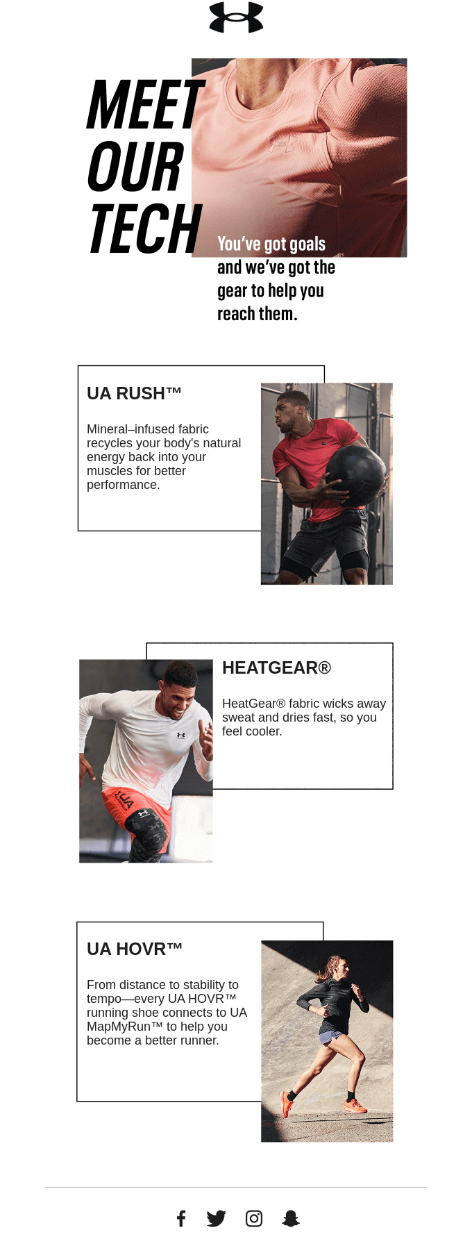 what makes us different under armour edited
